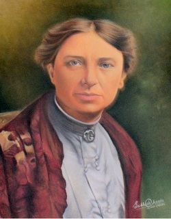 Painting of Dr Edith Brown